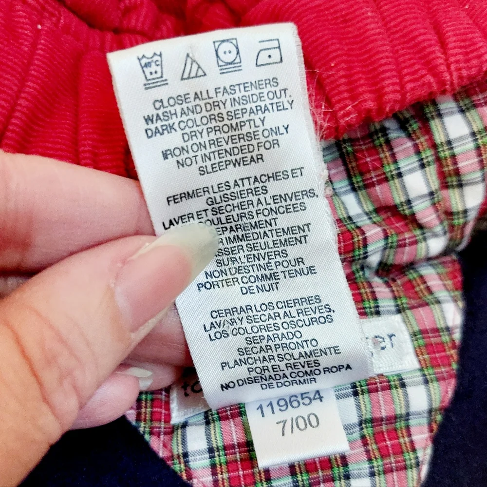 Y2k Micro‎ Corduroy Winter Bunting Snowsuit Outerwear Infant Tommy Hilfiger Ski